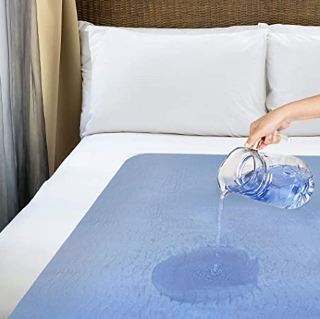 Absorbent bed pad