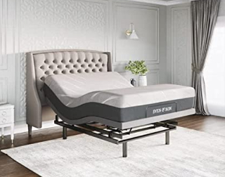 Adjustable bed and mattress for seniors