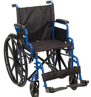 Lightweight transport wheelchair