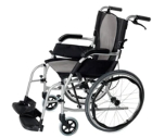 Lightweight transport wheelchair for elderly