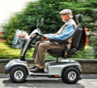 Mobility scooter for seniors