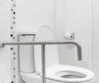 Toilet safety rails