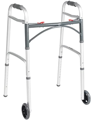 Folding Walker With Wheels